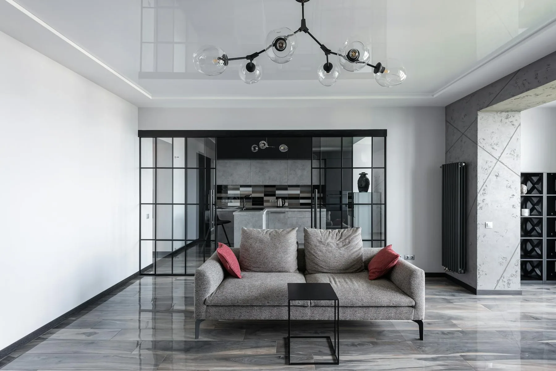 Modern apartment interior remodel